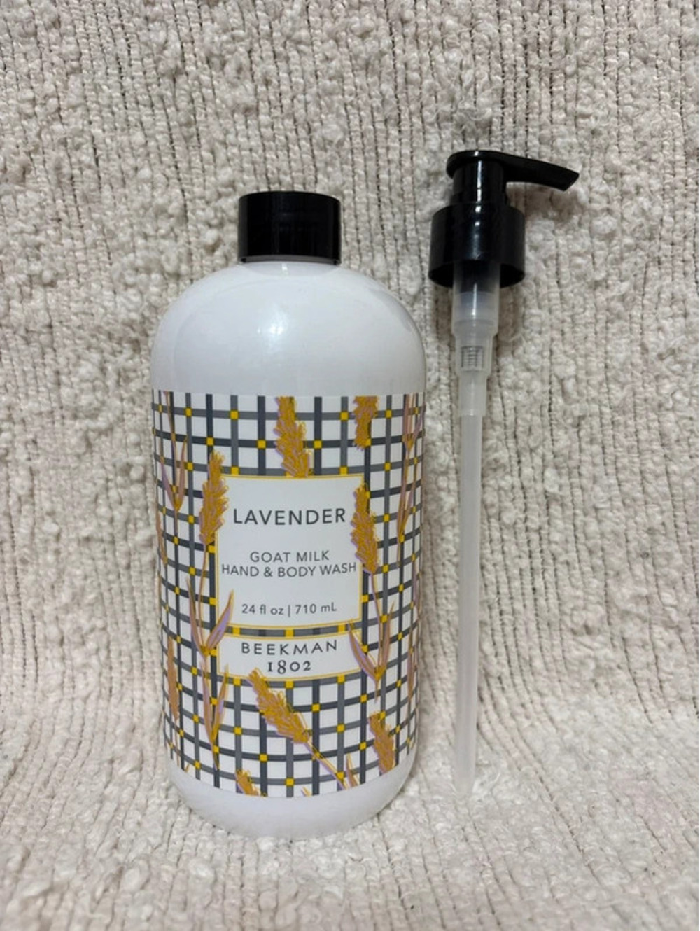 Beekman 1802 Goat Milk Lavender hand & body soap Supersize 24 fl oz New & Sealed